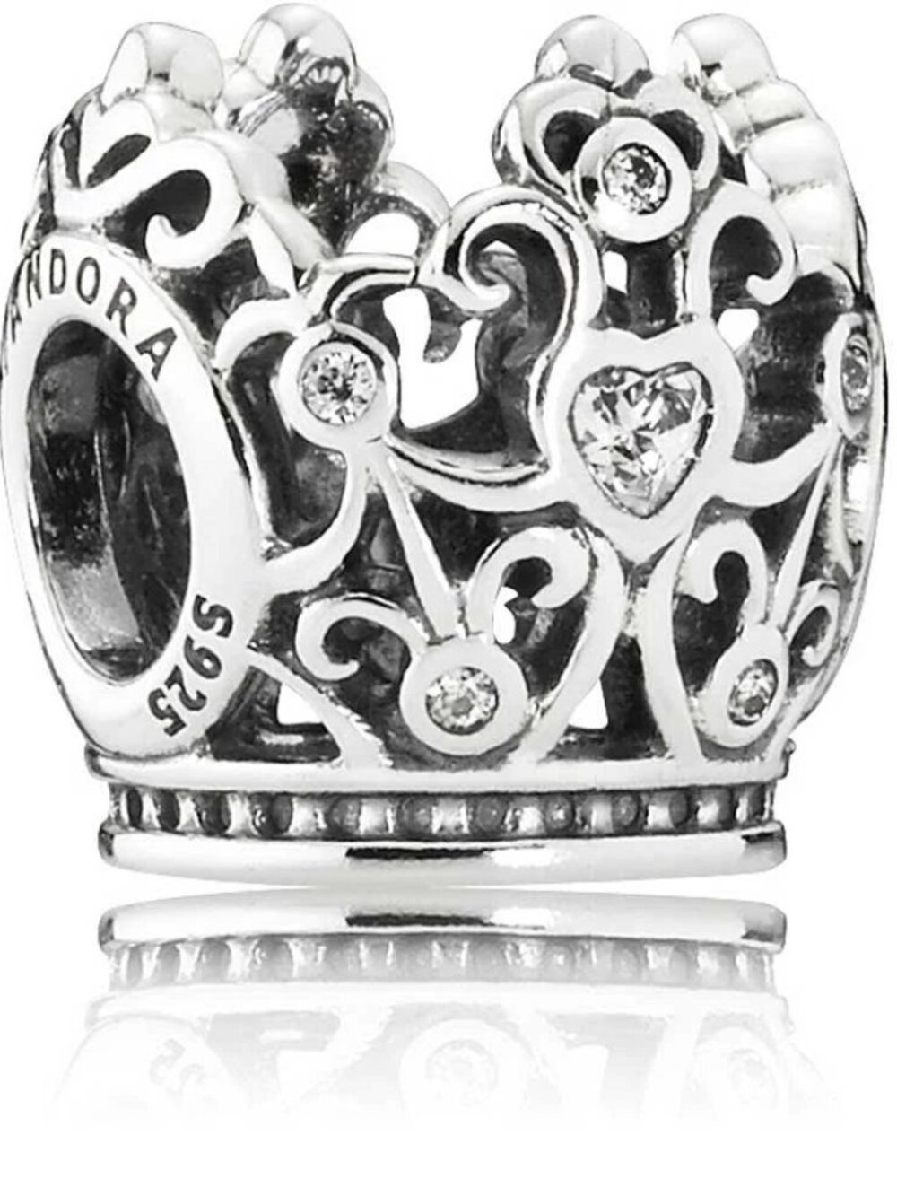 CLEARANCE!!  NWOT Disney Pandora Princess Crown Charm ONLY 3 LEFT